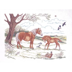 Eva Rosenstand Mother and Foal Cross Stitch Kit