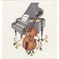 Image of Eva Rosenstand Cello and Piano Cross Stitch Kit