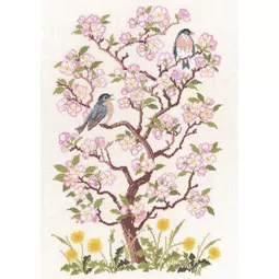 Eva Rosenstand Birds and Blossoms Cross Stitch Kit