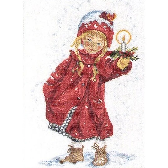 Image 1 of Eva Rosenstand Christmas Light Cross Stitch Kit