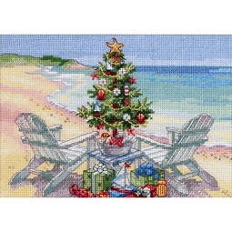 Dimensions Christmas on the Beach Cross Stitch Kit