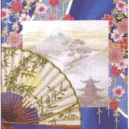 Royal Paris Japanese Study Cross Stitch Kit