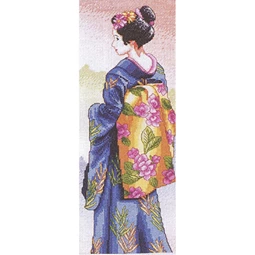 Royal Paris Japanese Geisha Cross Stitch Kit