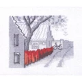 Image of Permin The Street Cross Stitch Kit