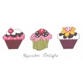 Image of Permin Cupcake Delight Cross Stitch Kit