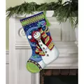 Image of Dimensions Happy Snowman Tapestry Kit