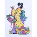 Image of Design Works Crafts Golden Geisha Cross Stitch Kit