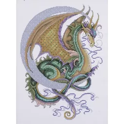 Design Works Crafts Celestial Dragon Cross Stitch Kit