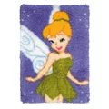 Image of Anchor Tinkerbell Rug Latch Hook Rug Kit