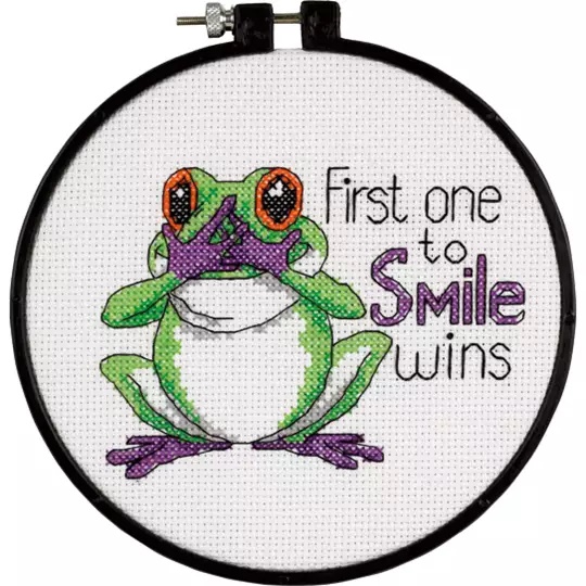 Image 1 of Dimensions First One To Smile Cross Stitch Kit
