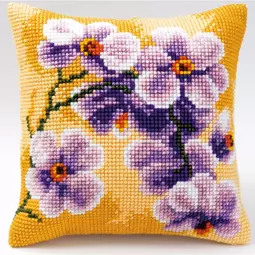 Vervaco Lilac Orchid Cross Stitch Kit