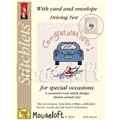 Image of Mouseloft Driving Test Congrats Cross Stitch Kit
