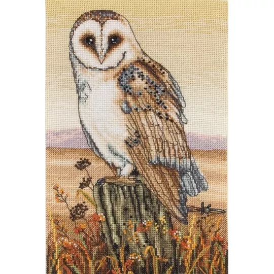 Image 1 of Anchor Owl Horizon Cross Stitch Kit