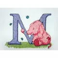 Image of Little Star Stitches Muffin's M Cross Stitch Kit