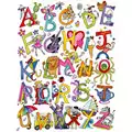 Image of Bothy Threads Alphabet Fun Cross Stitch Kit