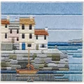 Image of Derwentwater Designs Fishermen's Cottages Long Stitch Kit