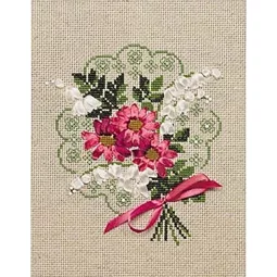 RIOLIS Bouquet of Love Wedding Sampler Cross Stitch Kit