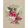 Image of RIOLIS Bouquet of Love Wedding Sampler Cross Stitch Kit