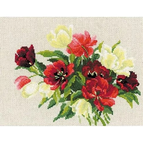 Image 1 of RIOLIS Tulips Cross Stitch Kit