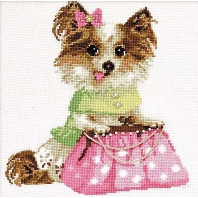 Image 1 of RIOLIS Chihuahua Cross Stitch Kit