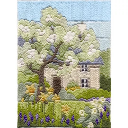 Image 1 of Derwentwater Designs Spring Garden Long Stitch Kit