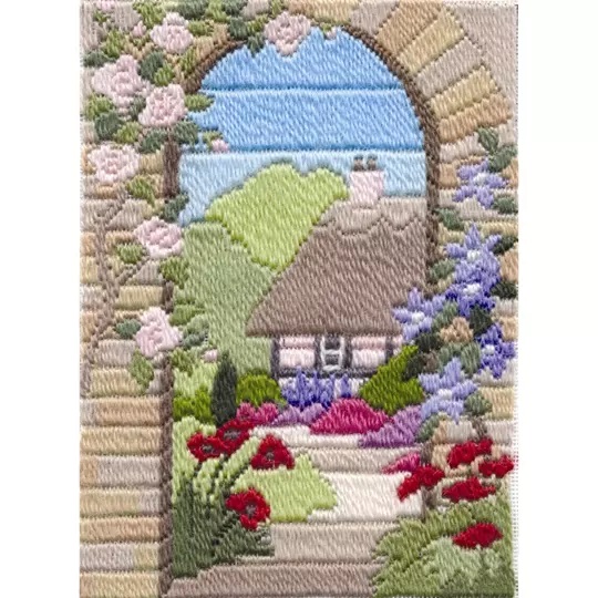 Image 1 of Derwentwater Designs Summer Garden Long Stitch Kit