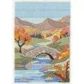 Image of Derwentwater Designs Mountain Autumn Long Stitch Kit