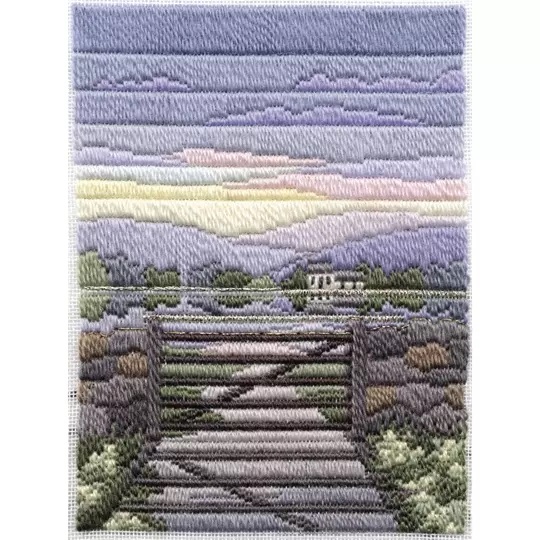 Image 1 of Derwentwater Designs Spring Evening Long Stitch Kit