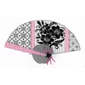 Image of Jill Cater-Nixon Murano - Pink Fan Cross Stitch Kit
