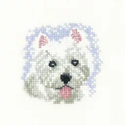 Heritage Westie Puppy - Aida Cross Stitch Kit