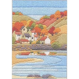 Derwentwater Designs Coastal Autumn Long Stitch Kit