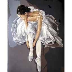 DMC Ballerina Tapestry Canvas
