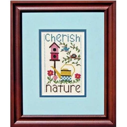 Bobbie G Designs Cherish Nature Cross Stitch Kit