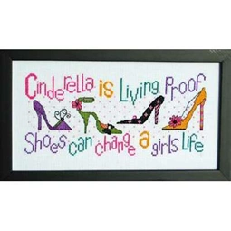 Bobbie G Designs Cinderella Cross stitch Chart
