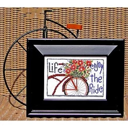 Bobbie G Designs Life Enjoy the Ride Cross stitch Chart
