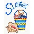 Image of Bobbie G Designs Summer in the Sand Cross Stitch Kit