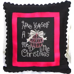 Bobbie G Designs Merry Christmas Cross stitch Chart