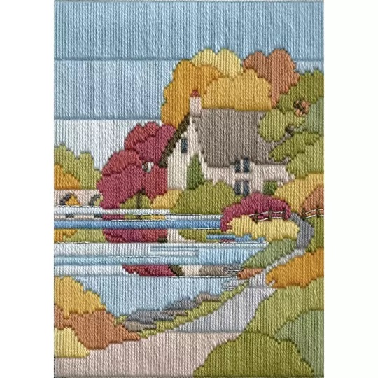 Image 1 of Derwentwater Designs Autumn Walk Long Stitch Kit