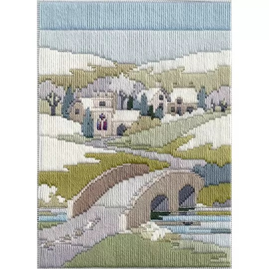 Image 1 of Derwentwater Designs Winter Walk Long Stitch Kit