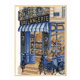 Royal Paris Boulangerie Cross Stitch Kit