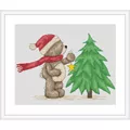 Image of Luca-S Time to Decorate the Tree Cross Stitch Kit