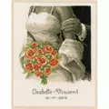 Image of Vervaco The Bouquet Wedding Sampler Cross Stitch Kit