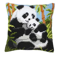 Vervaco Panda and Cub Cross Stitch Kit