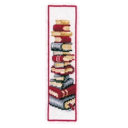 Vervaco Book Stack Bookmark Cross Stitch Kit
