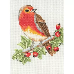 Anchor Red Robin Christmas Cross Stitch Kit