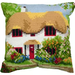 Anchor Cottage Cushion Cross Stitch Kit