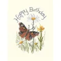 Image of Derwentwater Designs Butterfly Birthday Cross Stitch Kit