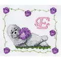 Image of Little Star Stitches Cookie Initial Sampler Cross Stitch Kit