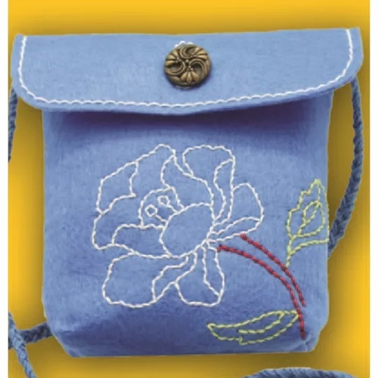 Image 1 of Kleiber Blue Rose Bag Small Craft Kit