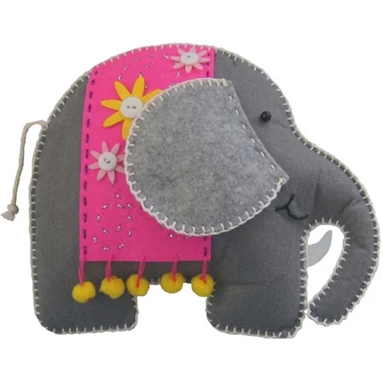Image 1 of Kleiber Elephant Felt Kit Craft Kit